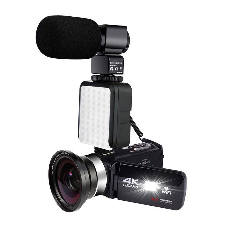 4K HD digital camera 48 megapixel home travel interview live DV camera