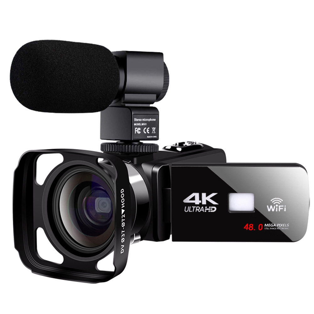 4K HD digital camera 48 megapixel home travel interview live DV camera