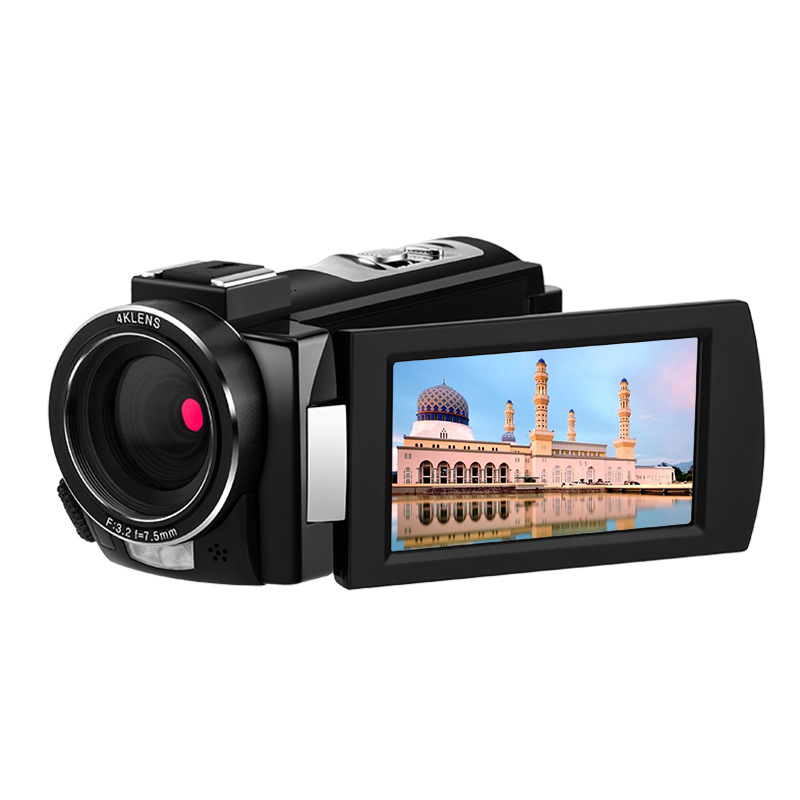 4K digital camera night vision digital camera Wi Fi HD Camera DV external microphone wide-angle mirror