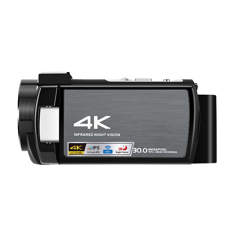 4K digital camera night vision digital camera Wi Fi HD Camera DV external microphone wide-angle mirror