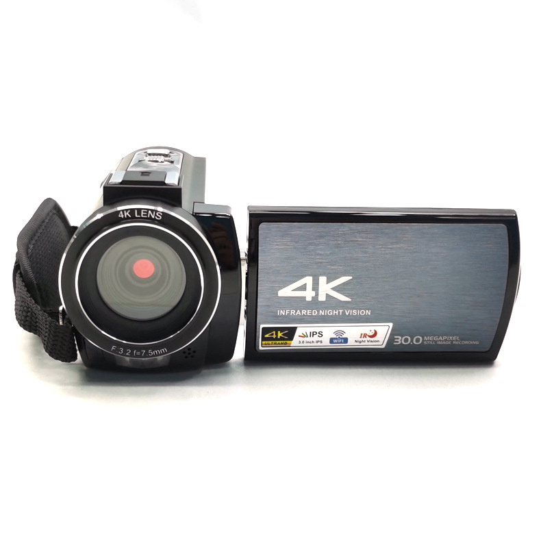4K digital camera night vision digital camera Wi Fi HD Camera DV external microphone wide-angle mirror