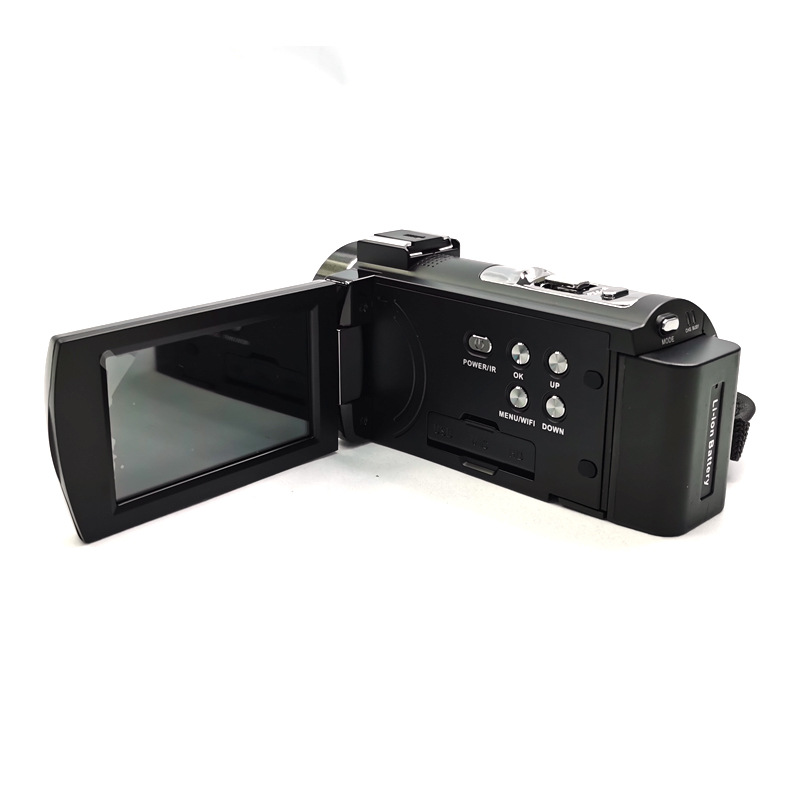 4K digital camera night vision digital camera Wi Fi HD Camera DV external microphone wide-angle mirror
