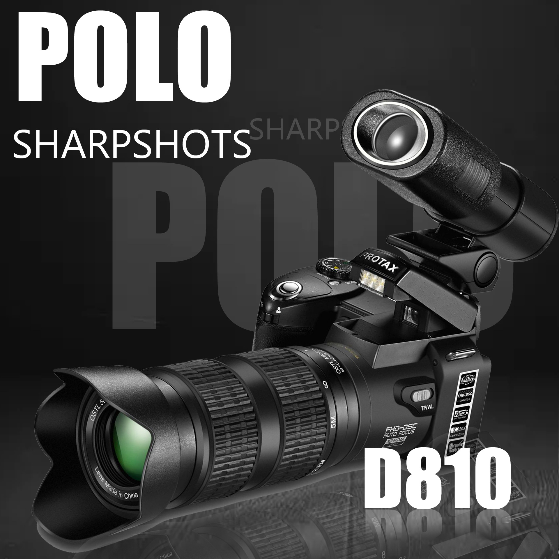 HD telephoto digital camera can switch HD lens at will