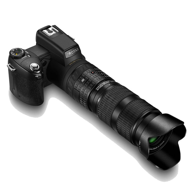 HD telephoto monitoring real-time live digital camera sends 3 lenses to switch HD at will