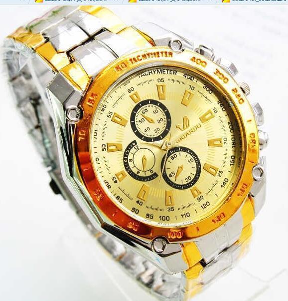 Fashion men's steel band Watch Orlando business men's alloy watch