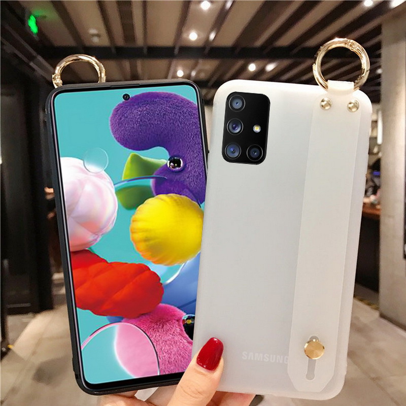 Samsung cover  Stand Holder Clear Phone Case For Samsung  S9 PLUS A40 A50 A60 A51 A71 S10E S9 S8 S20 Note10