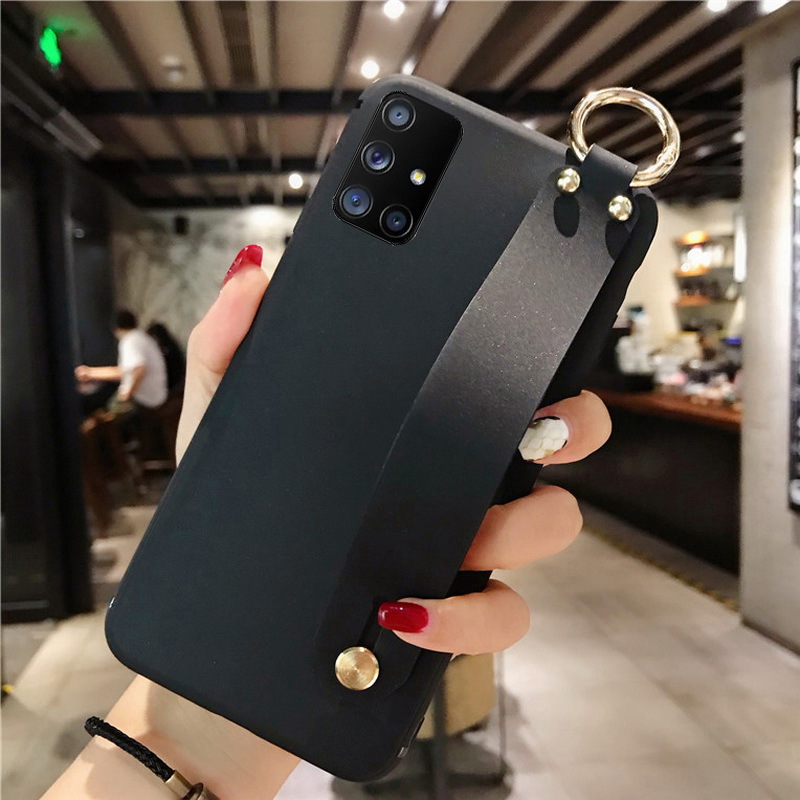 Samsung cover  Stand Holder Clear Phone Case For Samsung  S9 PLUS A40 A50 A60 A51 A71 S10E S9 S8 S20 Note10