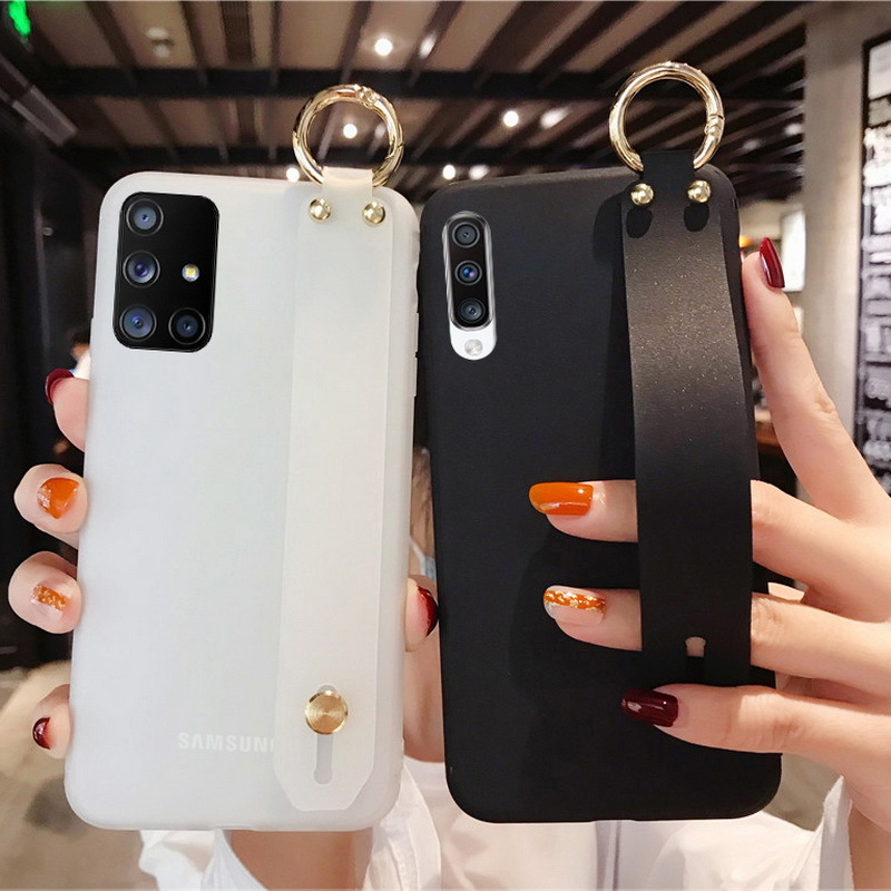 Samsung cover  Stand Holder Clear Phone Case For Samsung  S9 PLUS A40 A50 A60 A51 A71 S10E S9 S8 S20 Note10