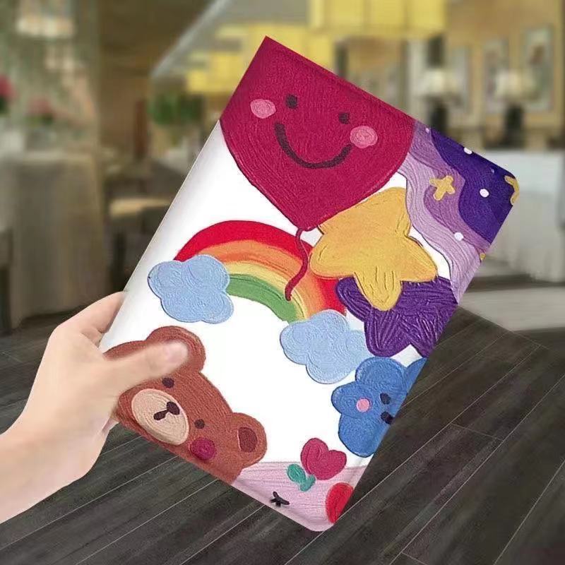 Ipad Cover IPad air3 10.5  mini5  Ipad6/ air2 Generation Tablet Case Stand Holder Flip Slim Smart Cover Ipad Case Cover for Ipad