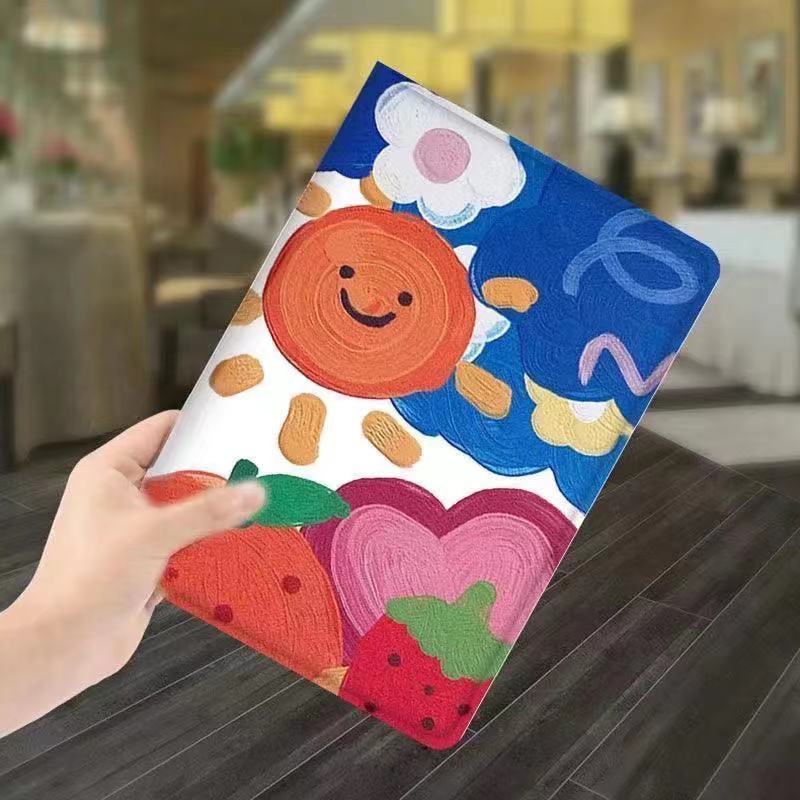 Ipad Cover IPad air3 10.5  mini5  Ipad6/ air2 Generation Tablet Case Stand Holder Flip Slim Smart Cover Ipad Case Cover for Ipad