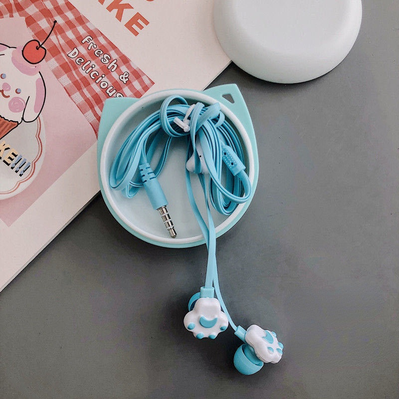 Earphones Cute Earphones Phone Earphones with Voice Tube Music Earphones Earphones for Huawei OPPO VIVO Samsung Iphone
