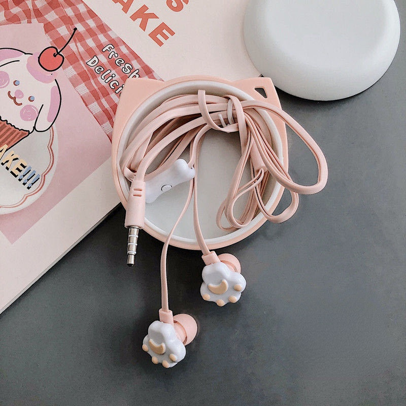 Earphones Cute Earphones Phone Earphones with Voice Tube Music Earphones Earphones for Huawei OPPO VIVO Samsung Iphone