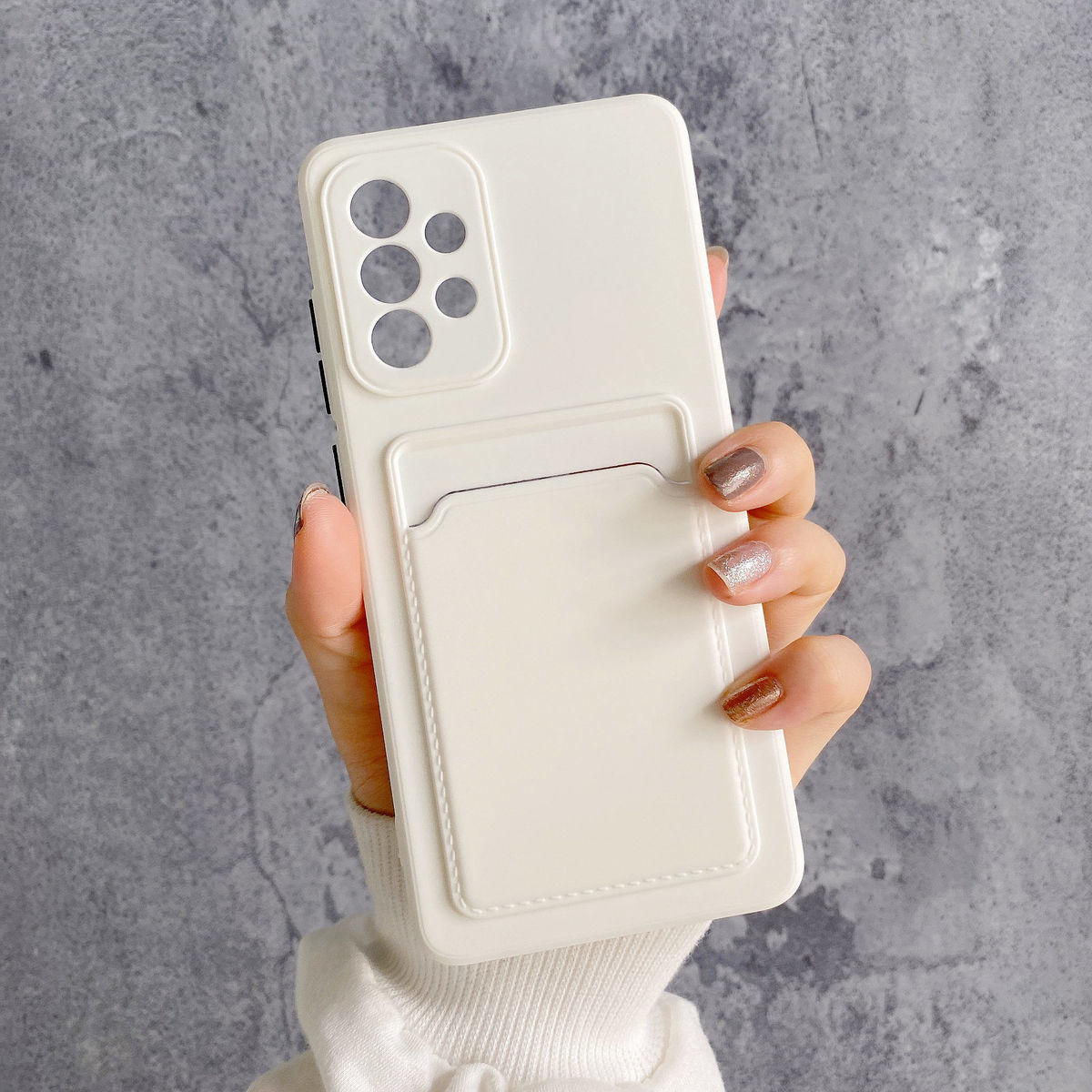 Phone Cases For Samsung Galaxy A72 A52 A32 4g 5g A12 A42 A51 A71 A31 M31 M51 A21s Case Cover Soft Silicone Wallet Card Holder