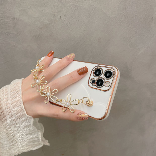 iPhone Cover Phone Case For iPhone Case Iphone13 12Pro Xr Xs Max Iphone7/8plus iPhone11 Flower Ins Phone Case