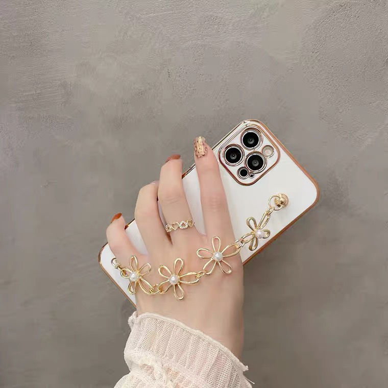 iPhone Cover Phone Case For iPhone Case Iphone13 12Pro Xr Xs Max Iphone7/8plus iPhone11 Flower Ins Phone Case