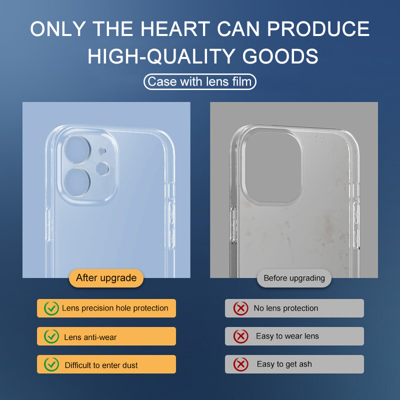 Clear Phone Case For iPhone16 16 pro 16 pro max 15 11 12 13 14Pro Max Case Silicone Soft Cover For iPhone 13 Mini X XS Max XR 8 7 6s Plus Back Cover