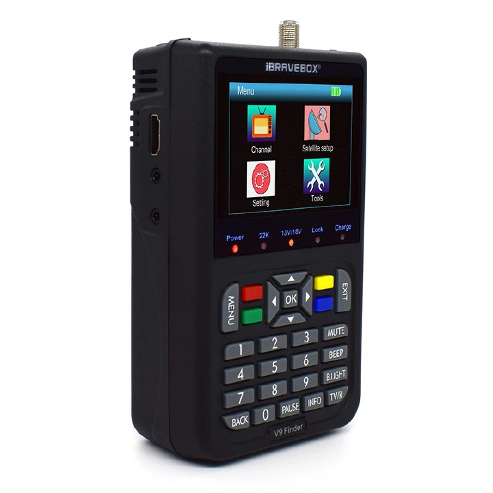 iBRAVEBOX V9 Finder DVB-S/S2 HD Star Finder Support H.265