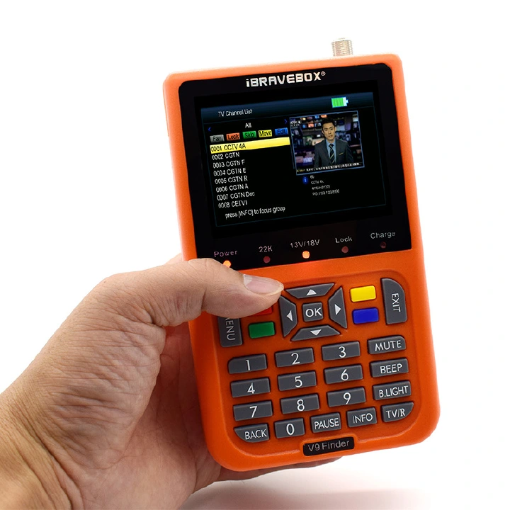 iBRAVEBOX V9 Finder DVB-S/S2 HD Star Finder Support H.265