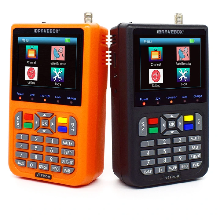 iBRAVEBOX V9 Finder DVB-S/S2 HD Star Finder Support H.265