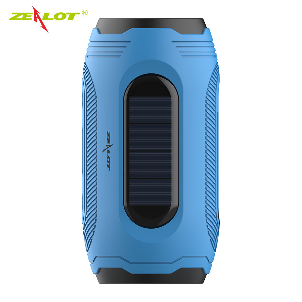 Bluetooth Speaker Speaker   Portable Bluetooth Speaker mini speaker Outdoor Loudspeaker  Fanatic A4 wireless Bluetooth speaker new solar charging portable flashlight sound