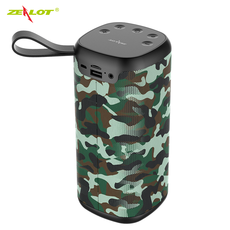 Bluetooth Speaker Speaker   Portable Bluetooth Speaker mini speaker Outdoor Loudspeaker Zealot / fanatic S35 wireless Bluetooth Speaker New subwoofer portable outdoor card small sound