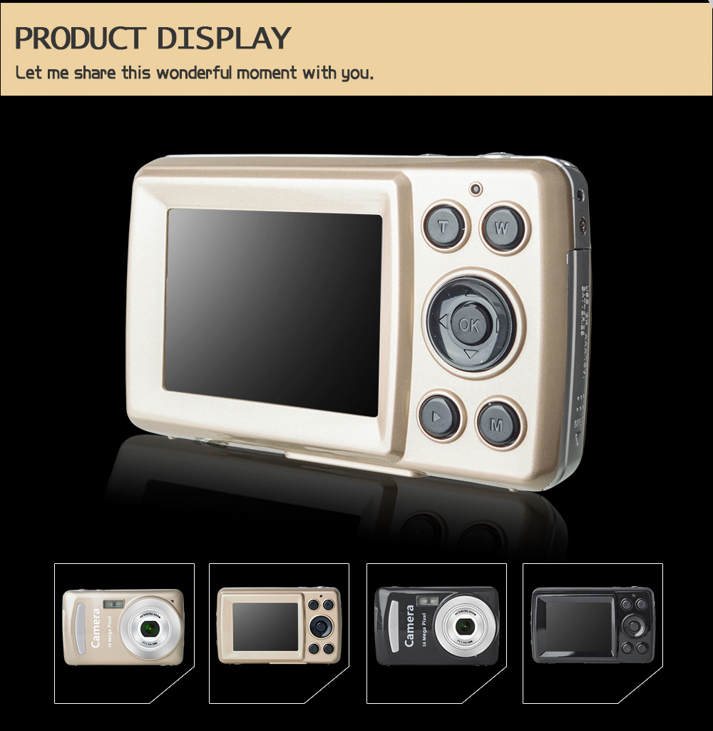 Digital camera innett 16 megapixel 2.7-inch digital camera LCD display