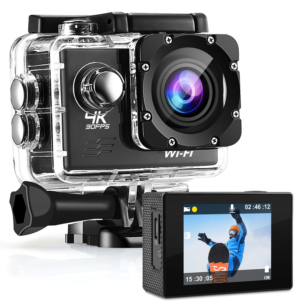 Digital camera Sports Camera 4K HD underwater camera with anti shake outdoor camera wireless remote control WiFi waterproof sports DV