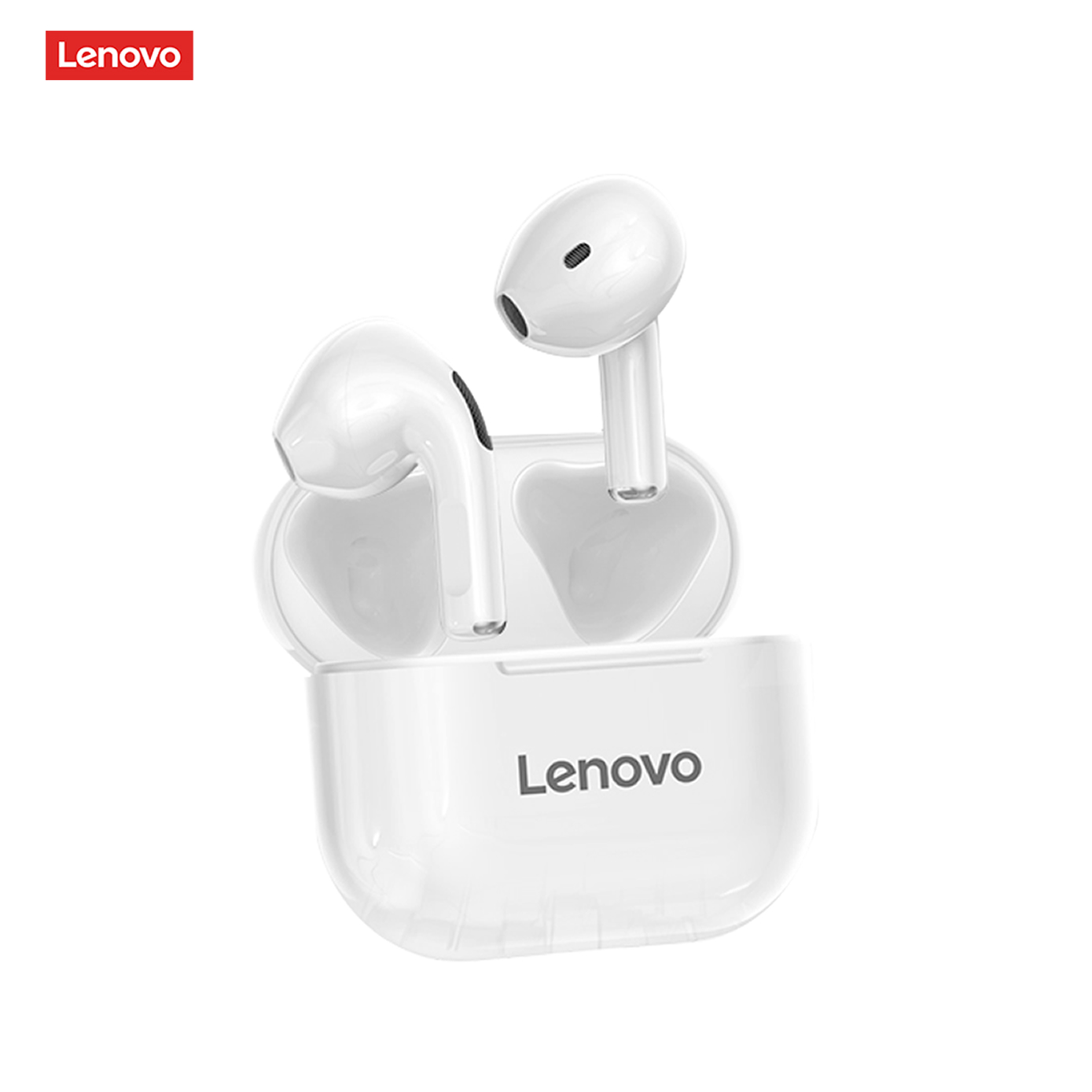 Lenovo LP40 TWS Wireless Earphone Bluetooth 5.0 Dual Stereo Noise Reduction Bass Touch Control Long Standby Earbud