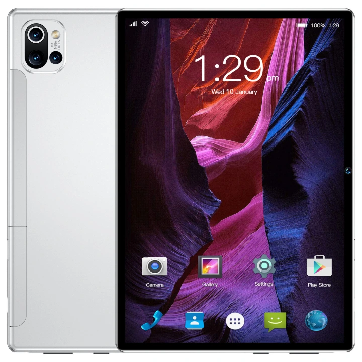 Harambee 2022 New tablet android pad HD 8 inch 5Pro IPS android tablets 4+64GSupport speaker, mobile computer, google play, clear call, GPS, bluetooth ，8 megapixels