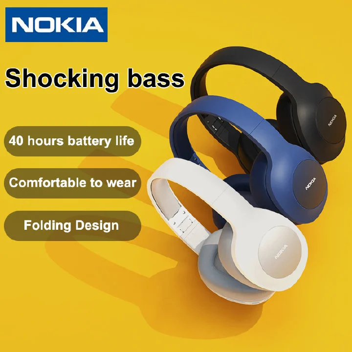 2022 Nokia E1200 Headset Foldable Sports SBC Over-Ear Audio Headset for tablet