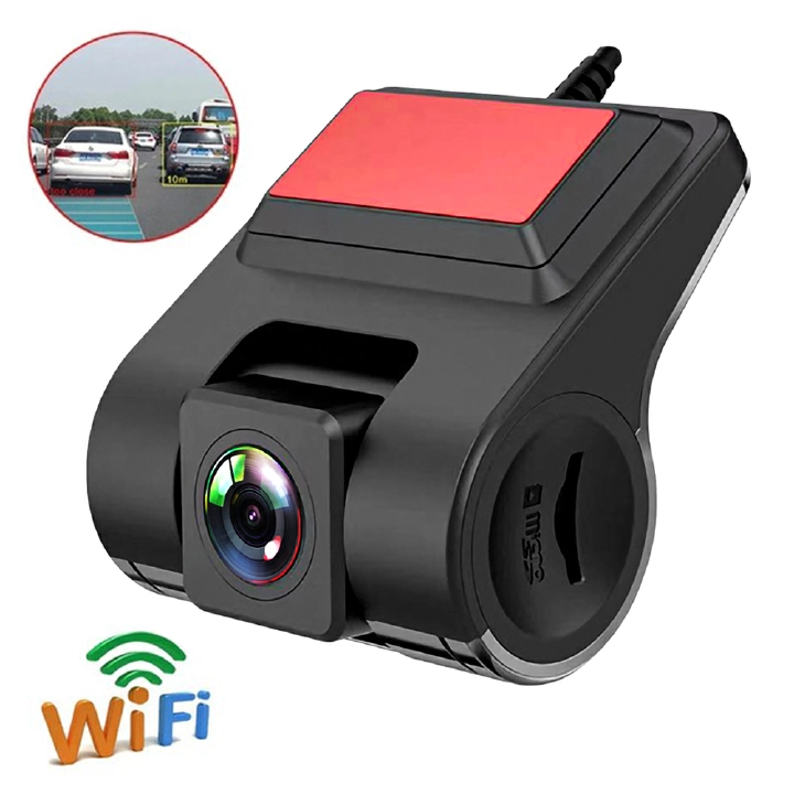 HD 1080P Dash Cam ADAS WIFI Car DVR ADAS USB Dash Cam DVR Video Night Vision Automatic Video Recorder for Android Multimedia Player DVD