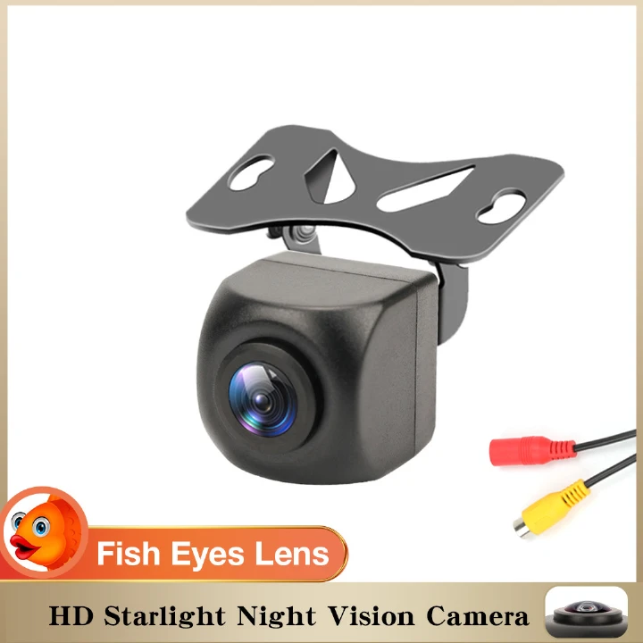 fisheye lens cvbs car camera rear view starlight night vision 170 car camera with parking line​​​