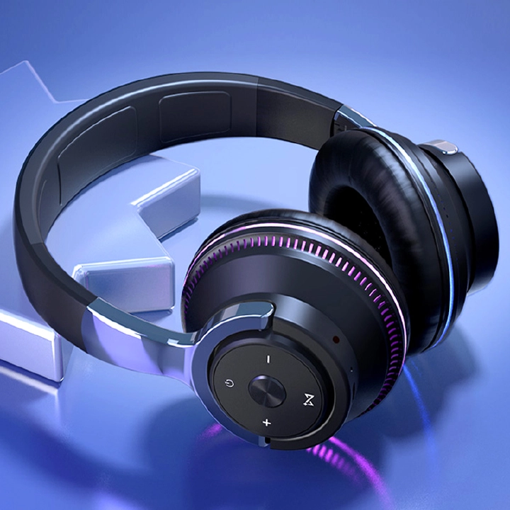 Noise Reduction Headsets Wireless Headphones Bluetooth Earphone with Memory TF Card Headset for iPhone Samsung Xiaomi Headphone
