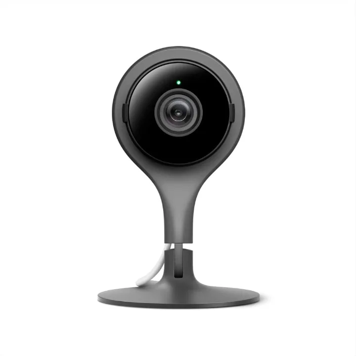 Wired Indoor Camera Control with Your Phone and Get Mobile Alerts - Surveillance Camera with 24/7 Live Video and Night Vision