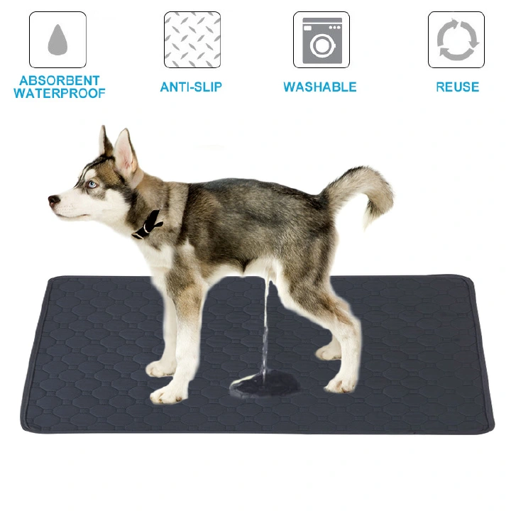 Dog Pee Pad Blanket Waterproof Reusable Dog Diapers Washable Puppy Training Pad Dog Bed Diaper Blanket DOG Accessories
