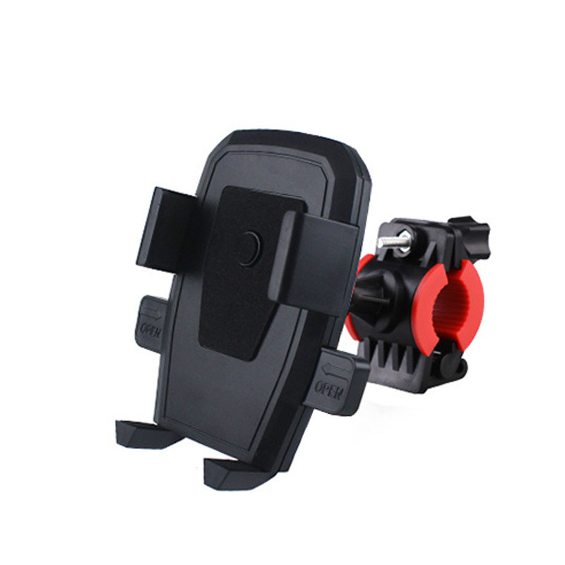 Motorcycle Bicycle Phone Holder Stand Auto Lock Moto Mobile Phone Holder Motor Bike Handlebar Clip Stand GPS Mount Bracket