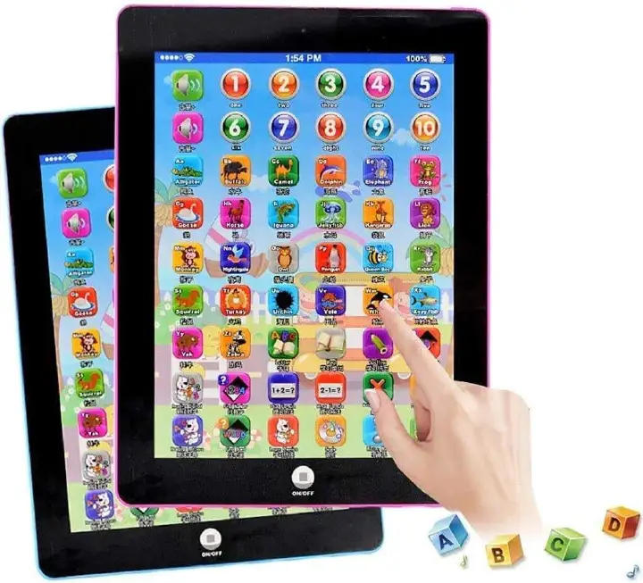 ELETREE 2018 10 inches intelligent robot early education laptop baby children tablette ducative enfant for kids #ELB-04
