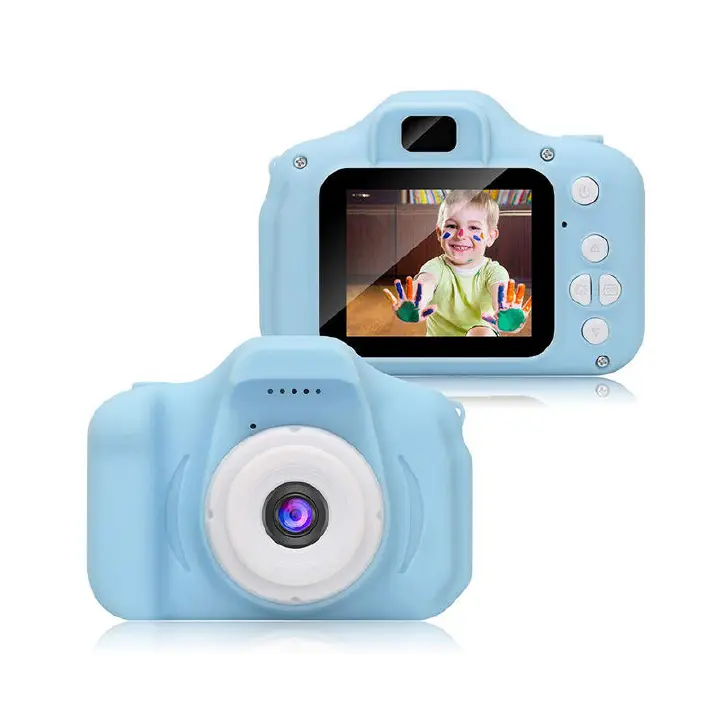 Mini Cartoon Photo Camera Toys 2 Inch HD Screen Children Digital Camera Video Recorder Camcorder Toys for Kids Girls Gift