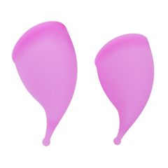 Women's Menstrual Health Care,New Silicone Menstrual Cup, Women's Menstrual Cup, Menstrual Care Products, Y-shaped Menstrual Cup,2-piece set (S size + L size) Pink S+L
