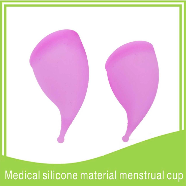 Women's Menstrual Health Care,New Silicone Menstrual Cup, Women's Menstrual Cup, Menstrual Care Products, Y-shaped Menstrual Cup,2-piece set (S size + L size)