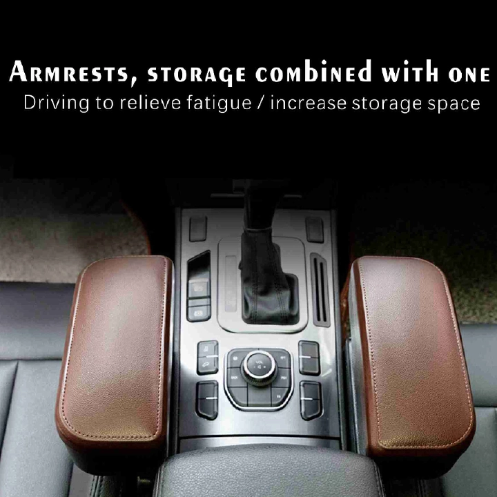 2 Pieces Car Front Seat Armrest Box Storage Box Car Slit Box Seam Handrail Box Storage Box Car Interior Supplies Car Armrest Organizer