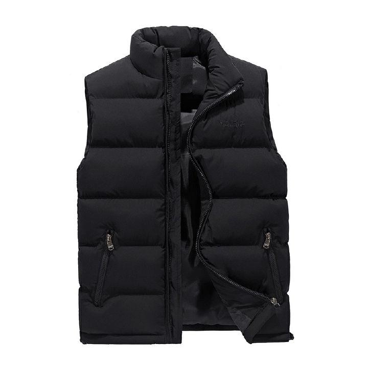 Casual Men's Undershirt Men's Autumn And Winter Warm Down Cotton Vest