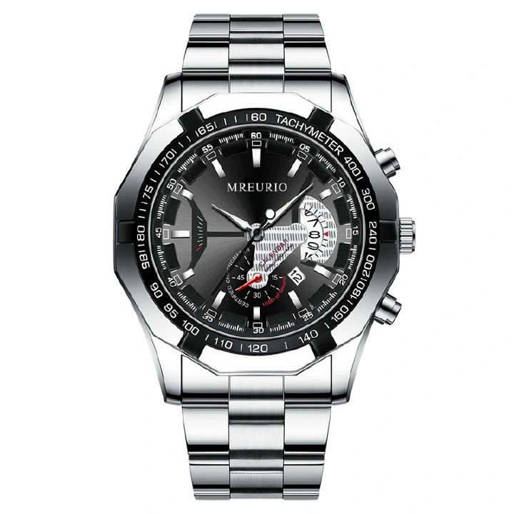 Large Dial  Watches For Men Luminous Calendar Fashion Men's Watch Business Watchs