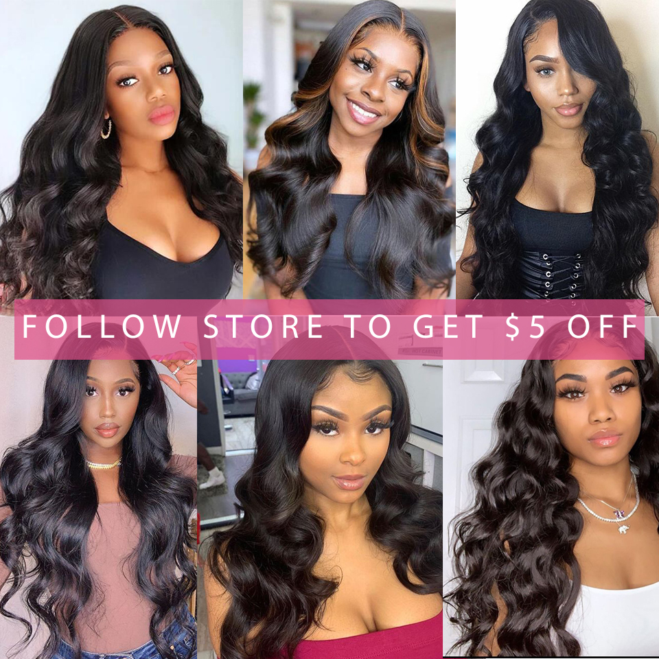 Beaufox  Wave Bundles Brazilian Hair Weave  Hair Bundles Natural /Jet Black wigs women