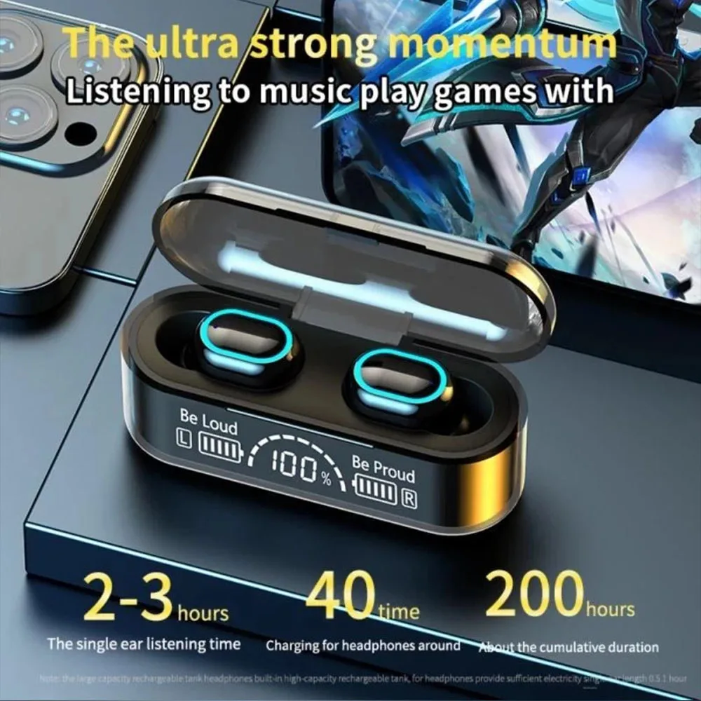 G35 Wireless Earphones 5.0 Noise Cancelling Earbuds Bluetooth Earphones For For Android & IOS Smart Phone Fast delivery within 1-5 days