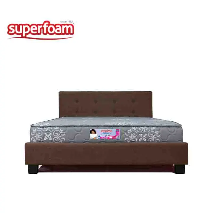 (CRAZY OFFER)Superfoam orthopedic back support mattress grey  5 ft x 6 ft x 8 inch thickness home and kitchen furniture bedroom  furniture mattresses box springs