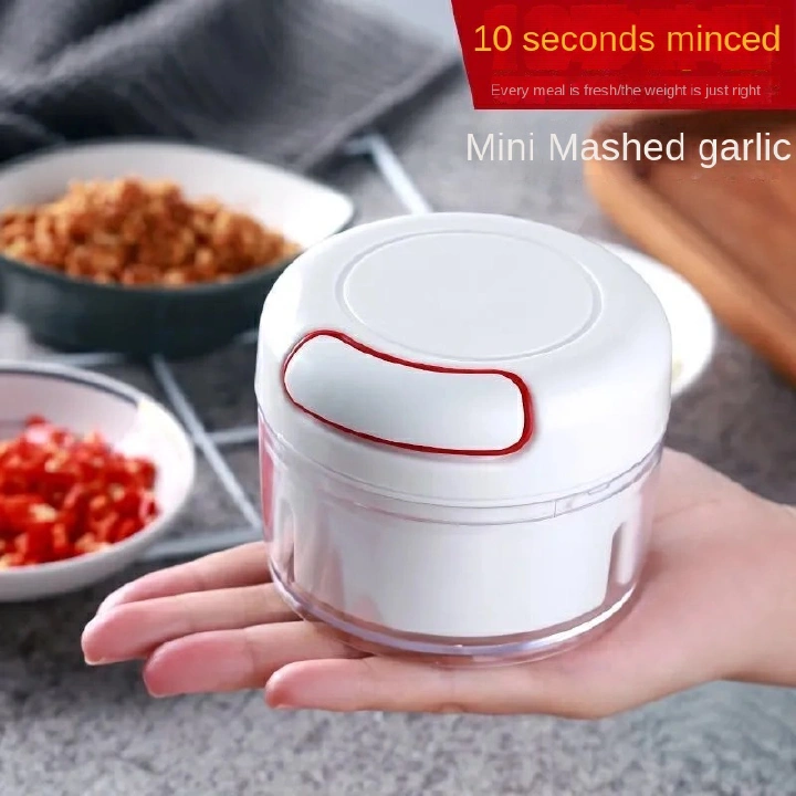 Finest Quality garlic Vegetable Fruits Nuts Onions Chopper Hand Pull Mincer Blender Food Processor