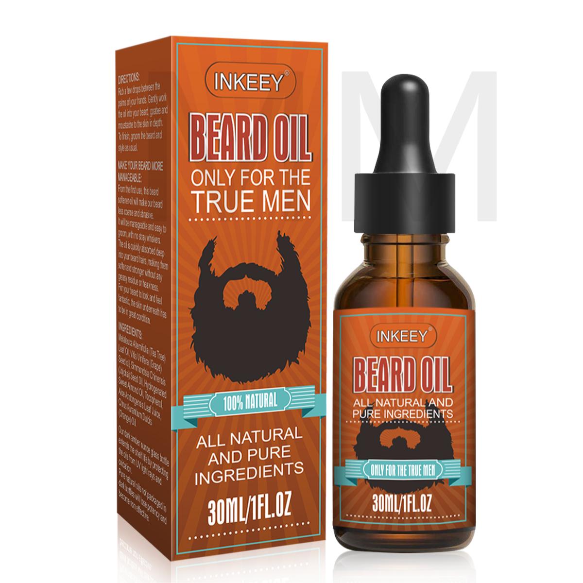 Hot Selling MM Brand New Beard Growth & Fast Hair Growth Oil Hairy Face, Mustache - Softens Strengthens clear sports Cologne perfume