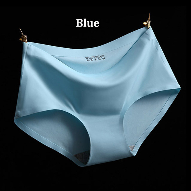 8pcs Sexy Summer Style Fashion Women's Panties Ice Silk Cool Refreshing Seamless Underwear Triangle Big Yards Female Briefs lingerie