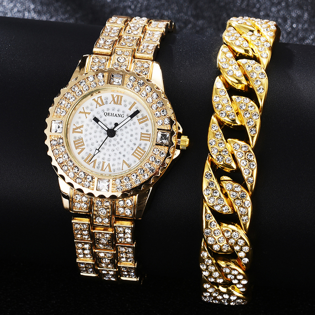 Women Watches Gold Watch Ladies Wrist Women's Bracelet Watches Female Diamond